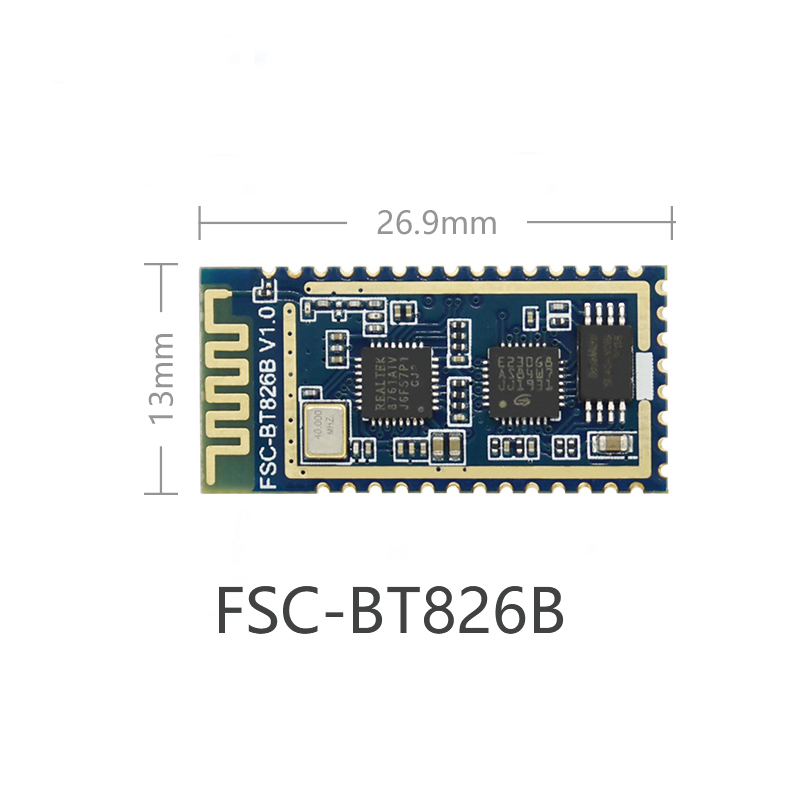 Realtek 8761瑞昱蓝牙双模模块方案FSC-BT826B